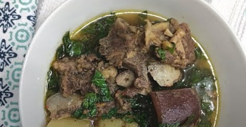 Cowtail Peppersoup (Yam and Cowtail Pepper Soup): still from the video
